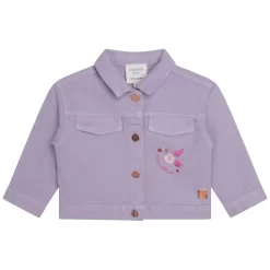 CARREMENT BEAU Veste Brodée En Sergé De Coton