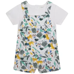 CARREMENT BEAU T-shirt Et Salopette En Coton