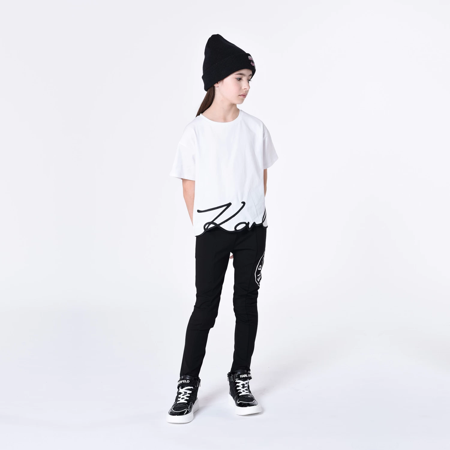 KARL LAGERFELD KIDS Jegging Avec Imprimé 3 KARL LAGERFELD KIDS Jegging Avec Imprimé – Image 3