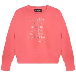 KARL LAGERFELD KIDS Sweat-shirt Avec Imprimé