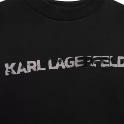 KARL LAGERFELD KIDS Sweat-shirt Avec Flocage -Petit Monde Soldes Z15426 09B 003