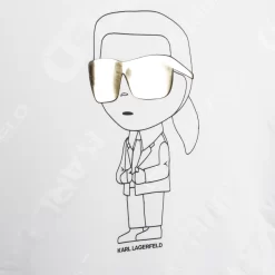 KARL LAGERFELD KIDS Sweat-shirt Imprimé -Petit Monde Soldes Z15428 10P 003