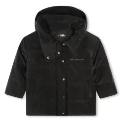 KARL LAGERFELD KIDS Doudoune En Toile Enduite