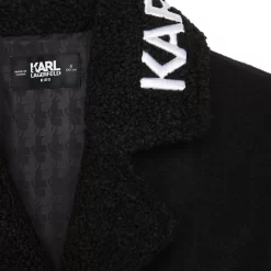 KARL LAGERFELD KIDS Manteau Long Bimatière -Petit Monde Soldes Z16169 09B 003
