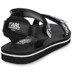 KARL LAGERFELD KIDS Sandales à Scratch -Petit Monde Soldes Z19100 09B 003