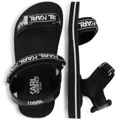 KARL LAGERFELD KIDS Sandales à Scratch -Petit Monde Soldes Z19100 09B 007