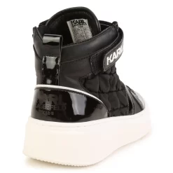 KARL LAGERFELD KIDS Baskets Montantes Zippées -Petit Monde Soldes Z19116 09B 003
