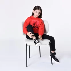 KARL LAGERFELD KIDS Baskets Montantes Zippées -Petit Monde Soldes Z19116 09B 101