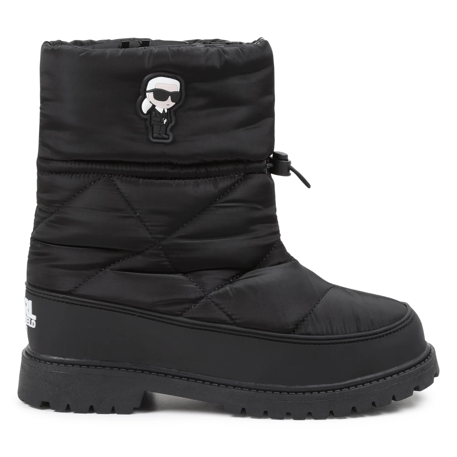 KARL LAGERFELD KIDS Bottines Matelassées 2 KARL LAGERFELD KIDS Bottines Matelassées – Image 2