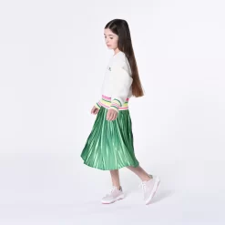 KARL LAGERFELD KIDS Baskets En Cuir à Lacets -Petit Monde Soldes Z19120 475 101