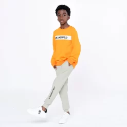 KARL LAGERFELD KIDS Sweat-shirt Imprimé -Petit Monde Soldes Z25402 42U 101