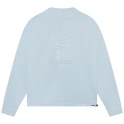 KARL LAGERFELD KIDS Sweat-shirt Col Fantaisie -Petit Monde Soldes Z25406 778 002