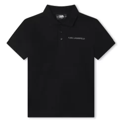 KARL LAGERFELD KIDS Polo à Manches Courtes