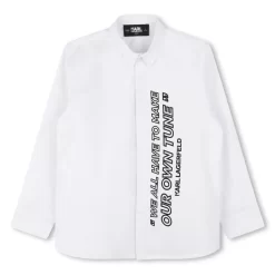 KARL LAGERFELD KIDS Chemise En Coton
