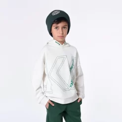KARL LAGERFELD KIDS Sweat-shirt à Capuche -Petit Monde Soldes Z25431 195 101