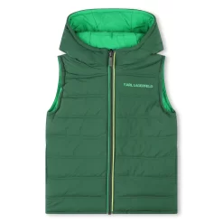 KARL LAGERFELD KIDS Doudoune Sans Manche -Petit Monde Soldes Z26104 U24 003