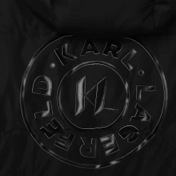 KARL LAGERFELD KIDS Doudoune Déperlante à Capuche -Petit Monde Soldes Z26106 09B 003