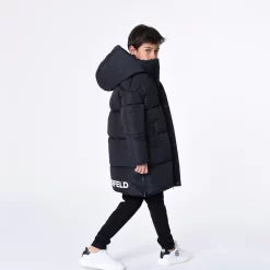 KARL LAGERFELD KIDS Doudoune Longue Déperlante -Petit Monde Soldes Z26109 09B 101