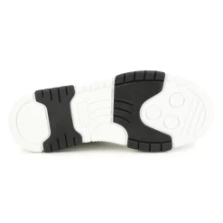 KARL LAGERFELD KIDS Baskets En Cuir à Lacets -Petit Monde Soldes Z29071 10P 004